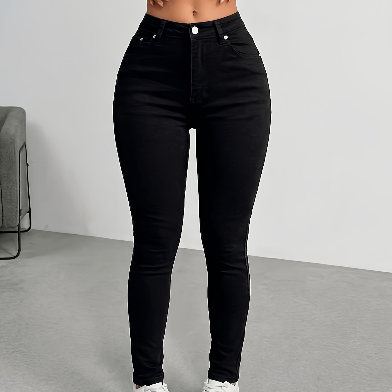 Women's Mid-rise, Slim Fit Denim Jeans