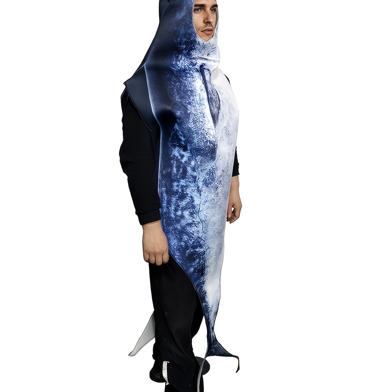TEMU Halloween New Salmon Costume Party Performance Outfit, Role Play Outfits Men
