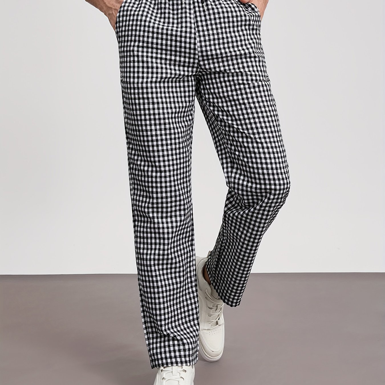 Men's Casual Straight-leg Pants
