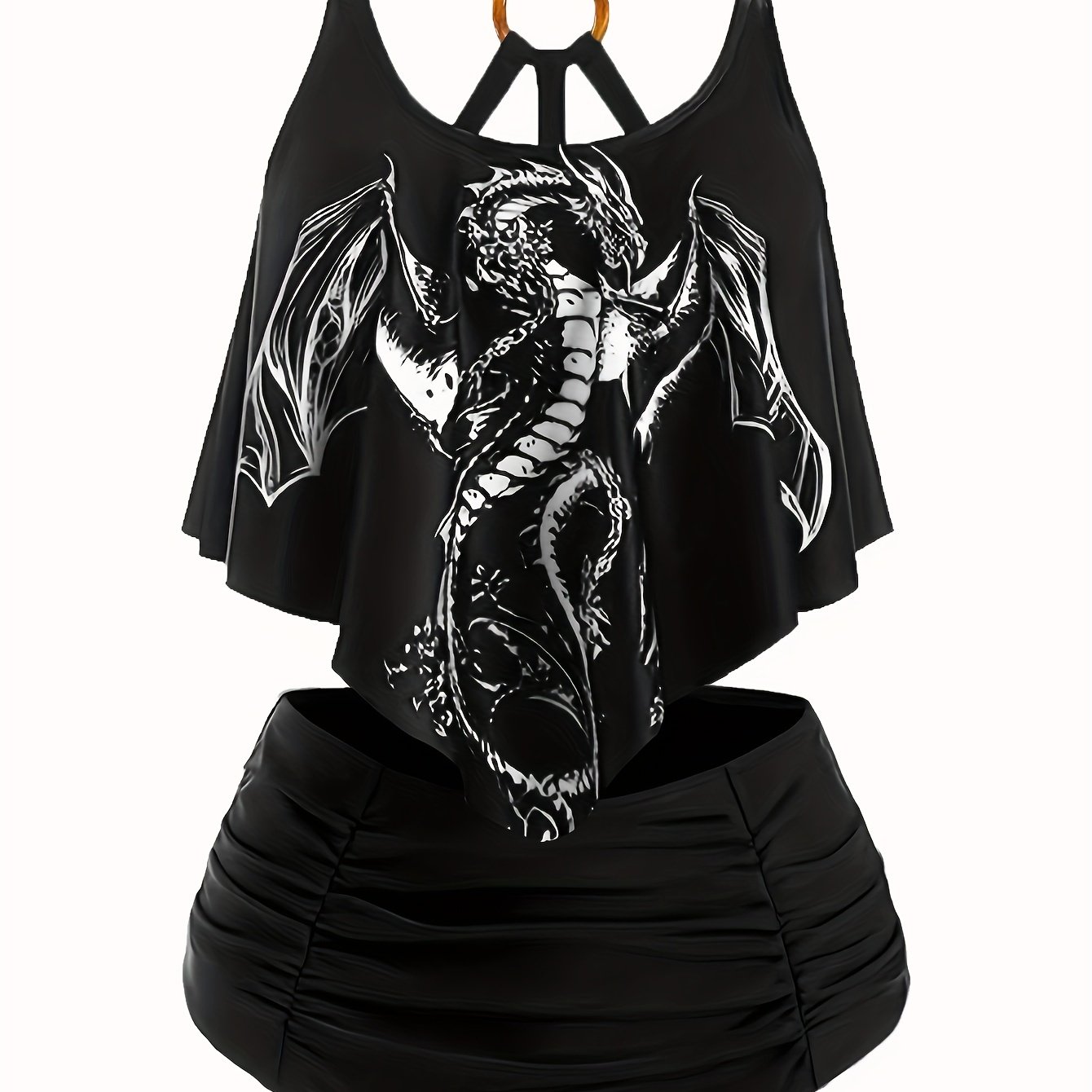 Women's Sexy Tankini Set With Edges