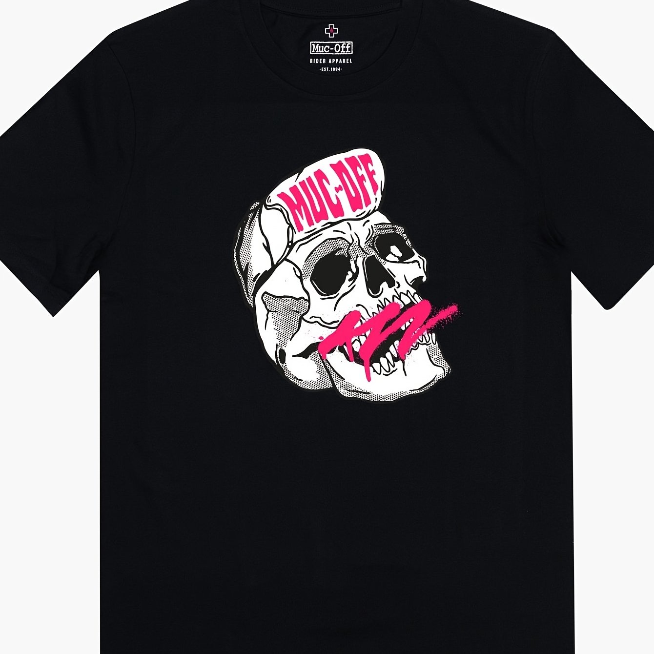 Skull T Shirt Black Apparel Muc Off Uk