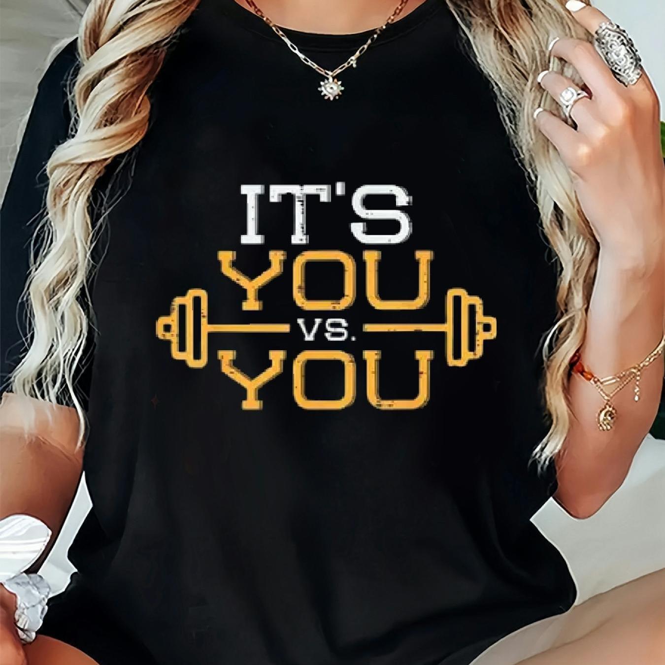 TEMU Contre Toi T-Shirts Grande Taille Été, T-Shirts Graphiques Oversize, T-Shirts Lâches