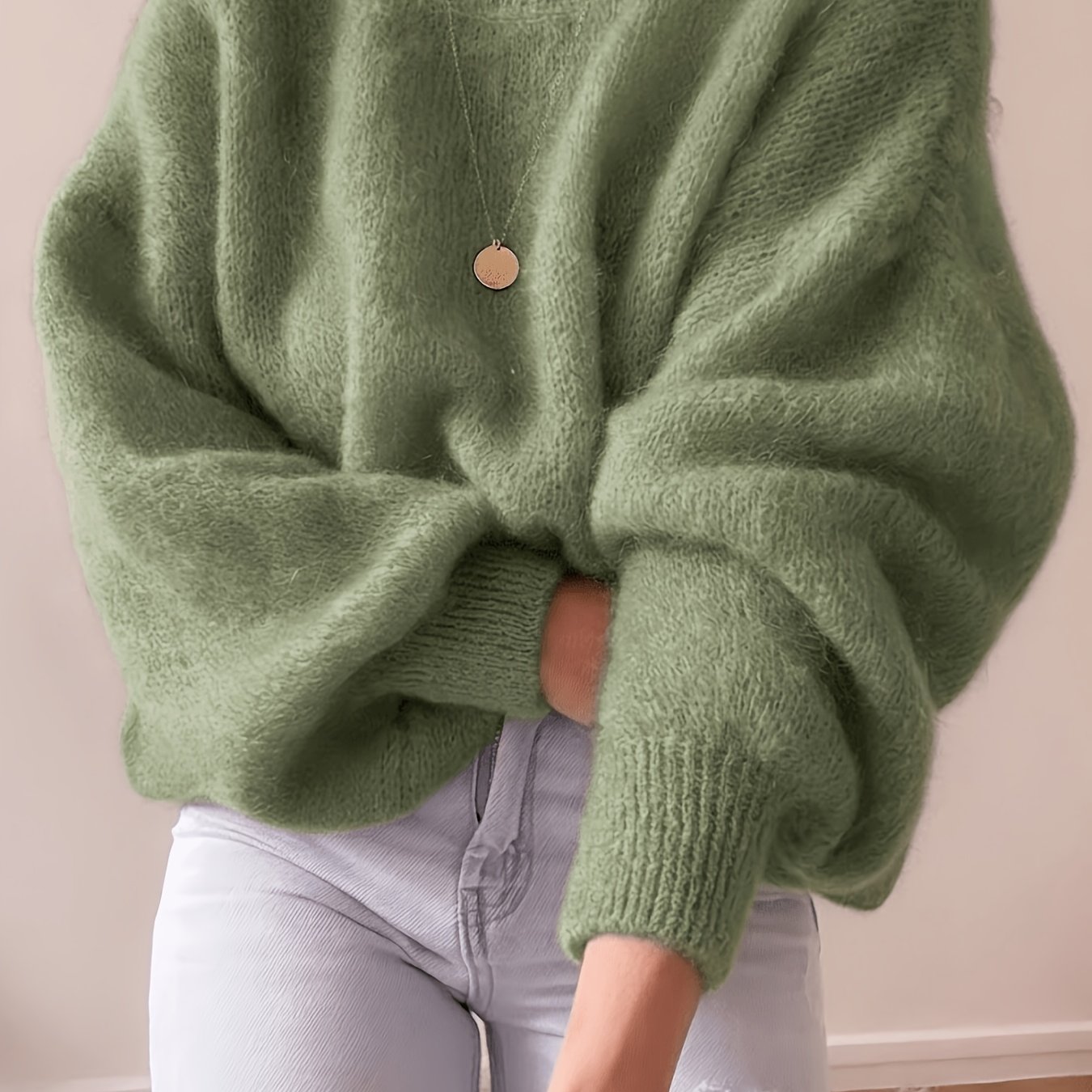 TEMU High-quality Sweater With A Soft Texture, Offering Comfortable And Loose-. Suitable For Autumn And Winter , For Warm Weather. Elegant Party