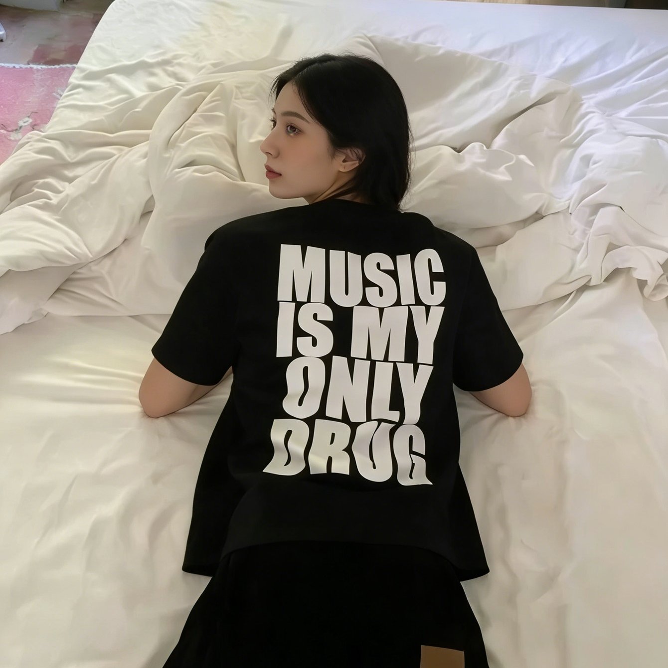 TEMU 1pc Women' Is My Print T-shirt, Minimalist Spring And Summer Short-sleeved T-shirt, Trendy And Individual Crew Neck Design, The Most Gift