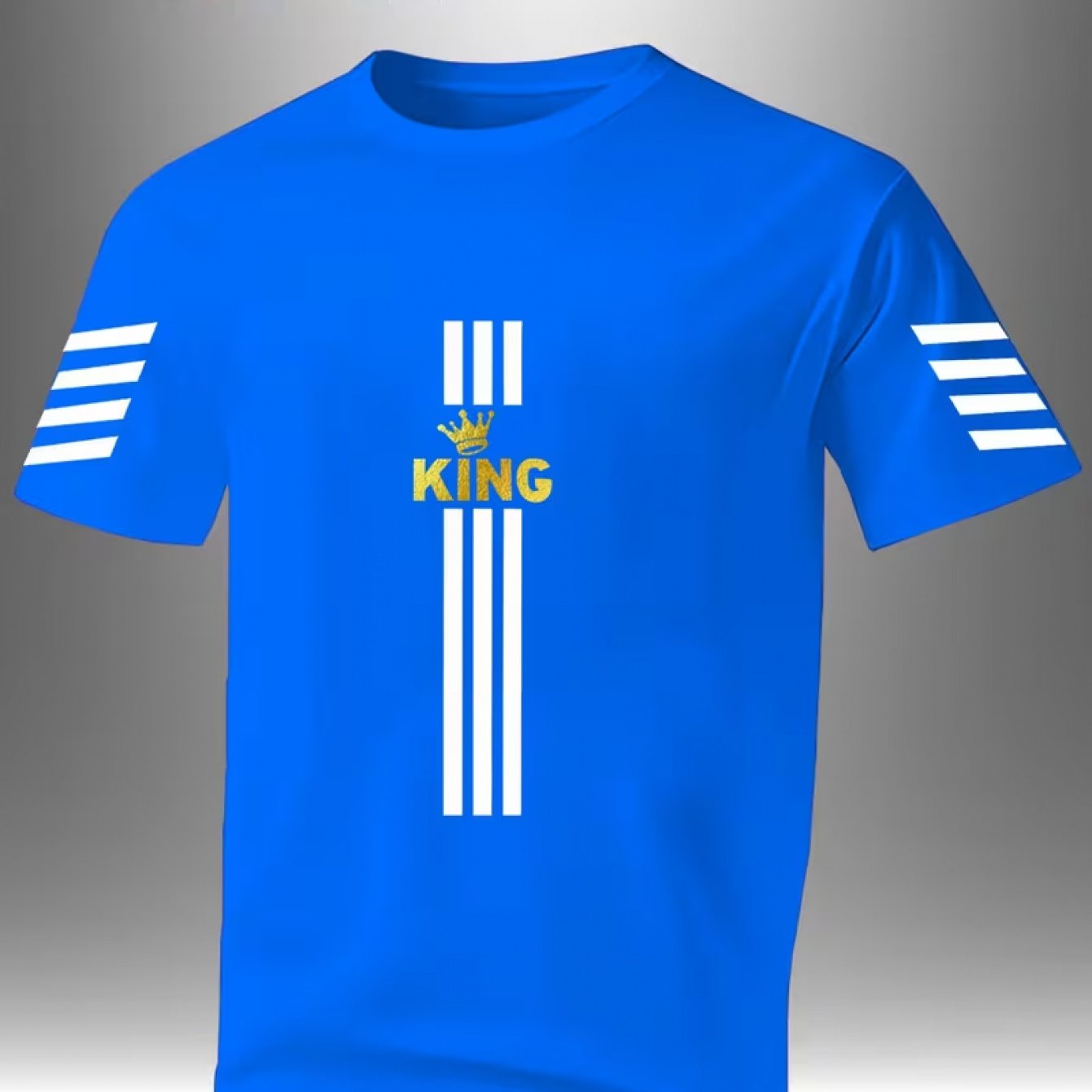 TEMU Men's Short Sleeve T-shirt With Print - Crew Neck Casual Summer Shirt, Suitable For Daily Wear & Minimalist Outfits, Machine Washable Non- Top,
