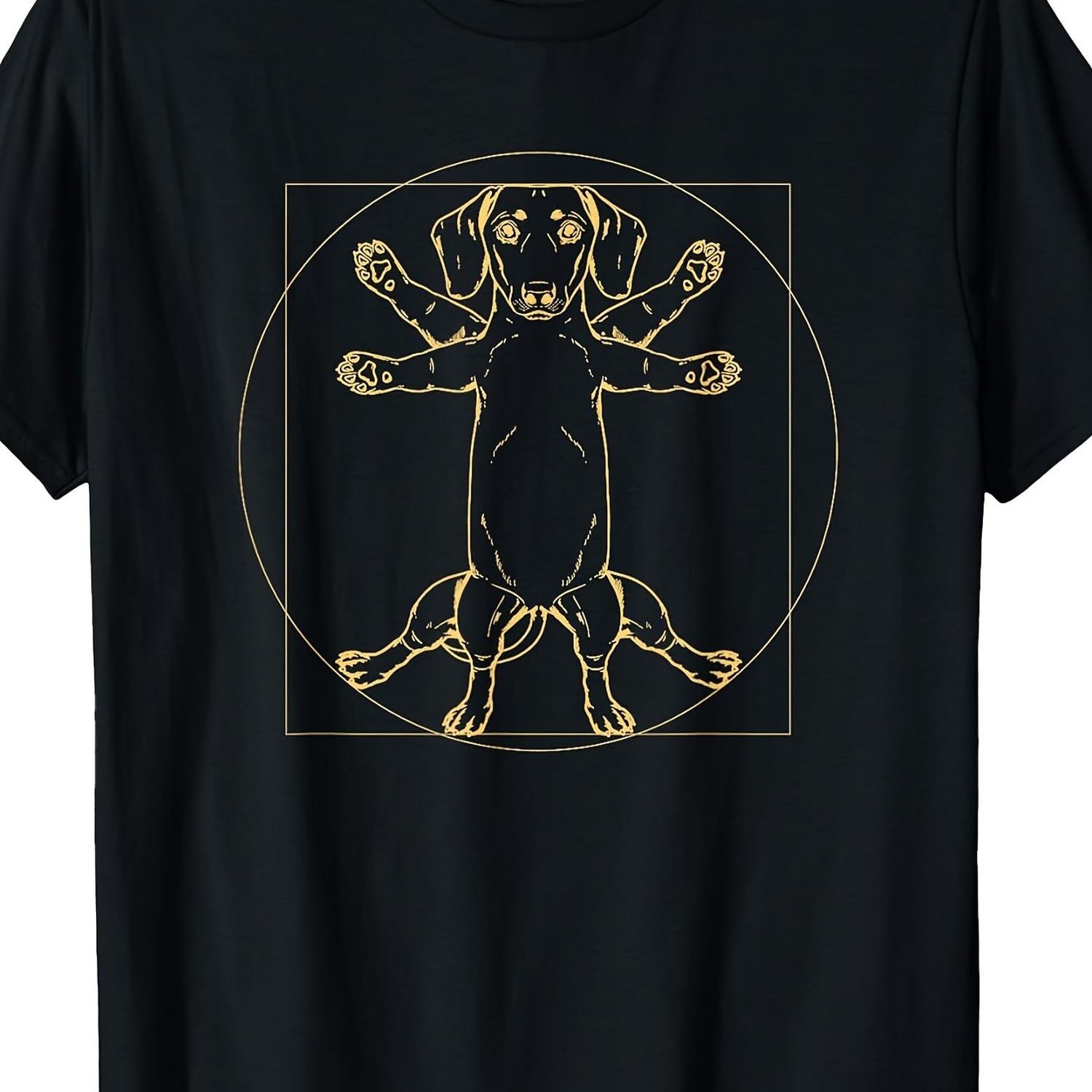 Men's T-shirthuman Scale Long Dog Dachshund T-shirtplus Size, Plus Size