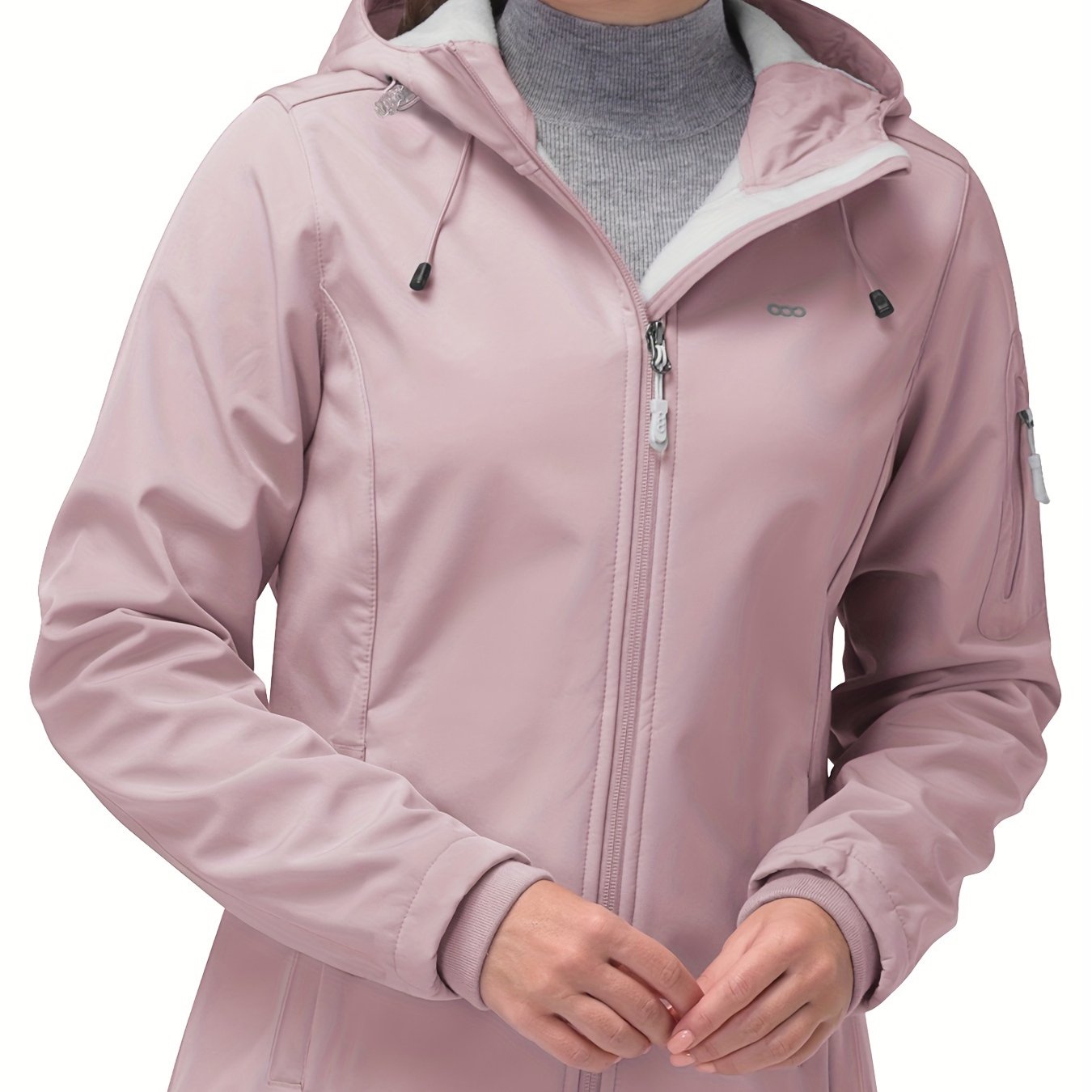 Long Sleeves Waterproof Outdoor Sports Jacket Fleece Liner - Temu