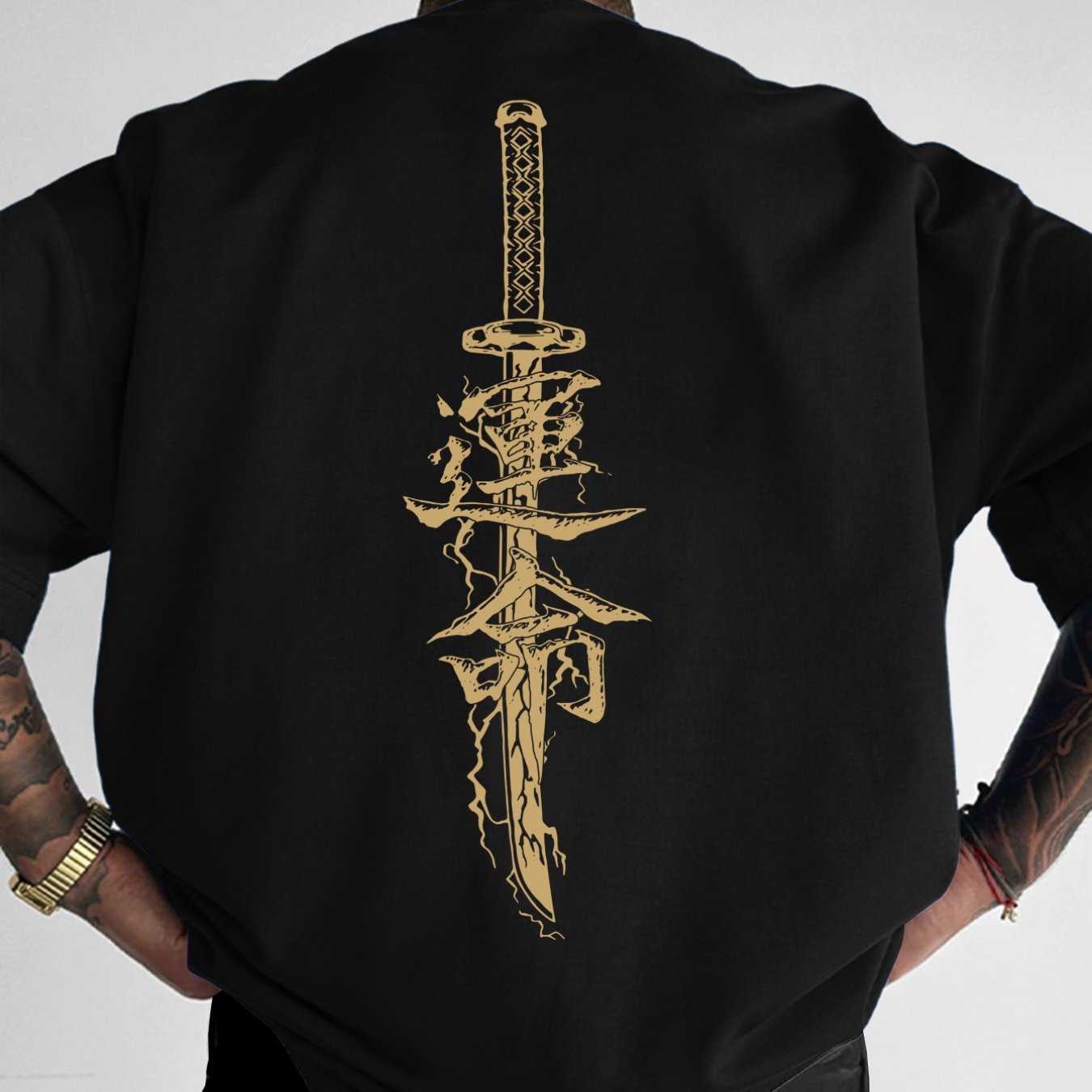 TEMU Men's Fate Graphic T-shirt - Fate Design, Lightweight And Breathable Fabric, Comfortable Casual Wear, Loungewear | Graphic Tee | And Comfortable