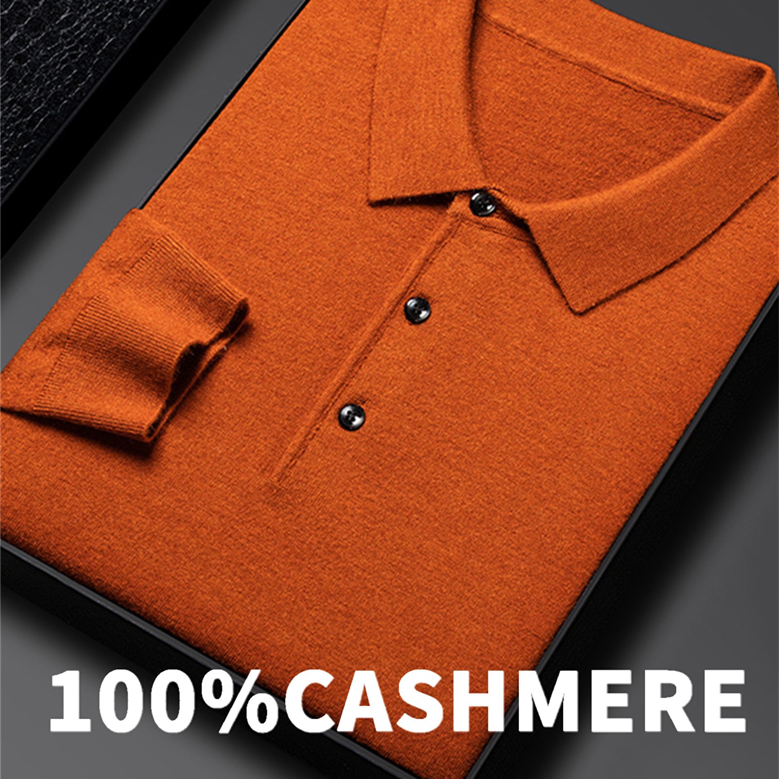TEMU 100% Autumn/winter Knitted Three-dimensional Solid Color Lapel Sweater, Basic Knitwear, Men's Fashion Knit Long Sleeve Top, Men's Outerwear