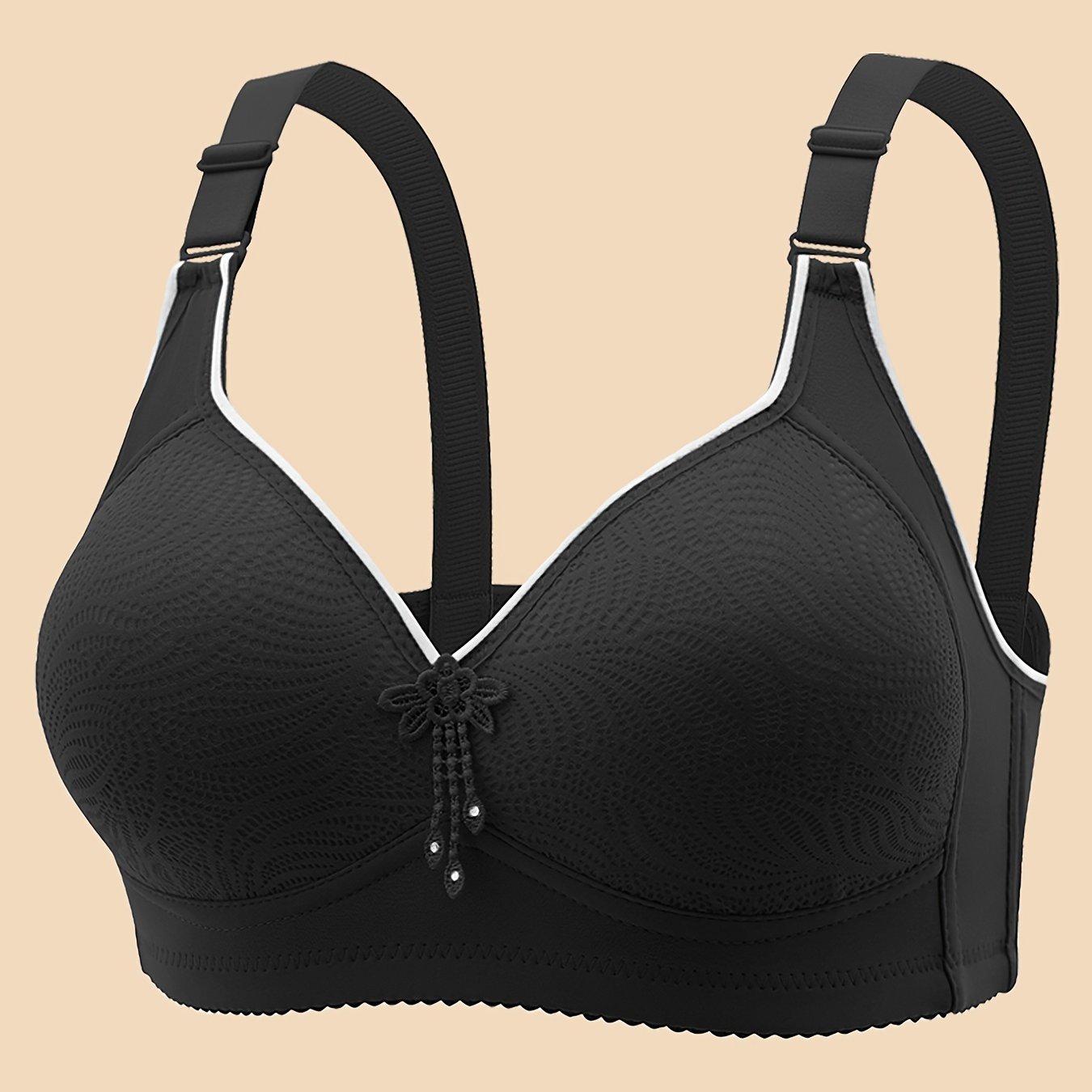Single Piece, Printed Design, , Wire-free