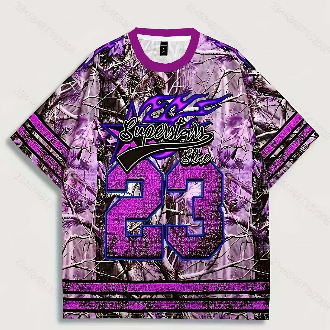 TEMU Men's Summer Casual Sports Creative T-shirt Trendy Brand