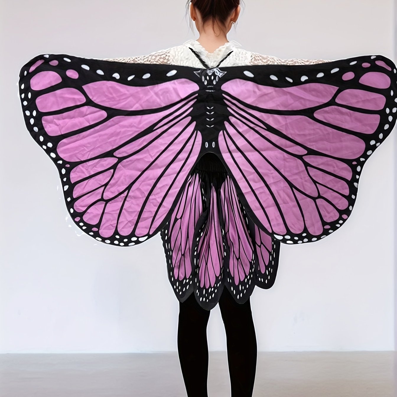 Image of Carnival Insect Party Children Girls Fairy Cosplay Costume Wings Skirt Set Halloween Children's Birthday Ball Dress Up