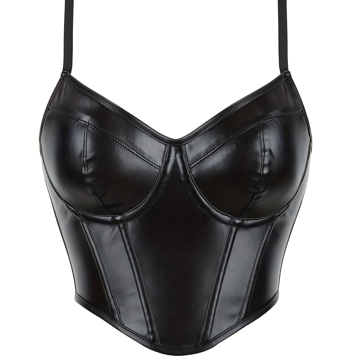 E-shop Verstellbares dünnes Corset-Top mit Trägern für Damen, Cami und Tanktop, eng anliegendes Corset-Top