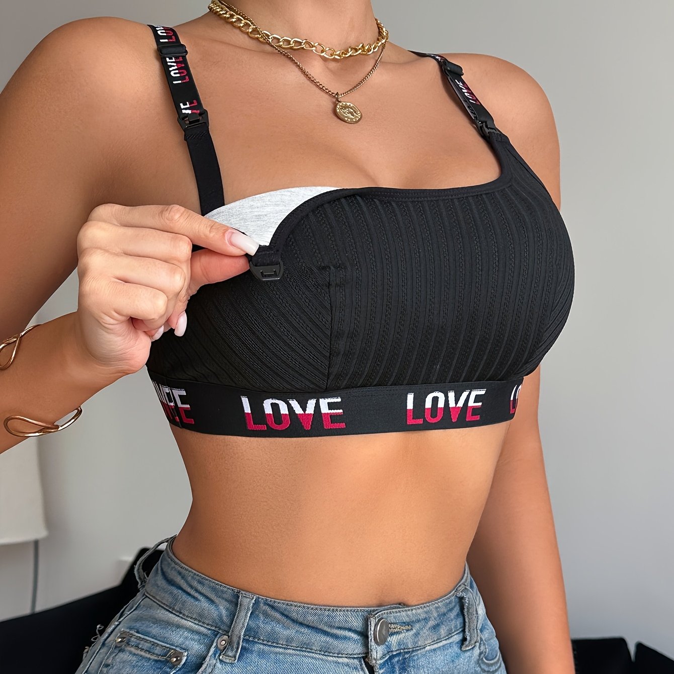 Underwire-free Comfortable Pregnant And Nursing Bra Single Pc
