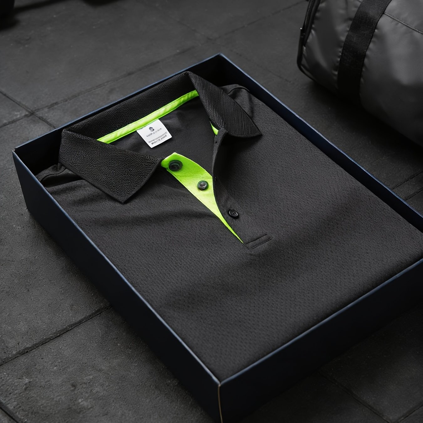 E-shop Herren Kurzarm Sport Polo Shirt | Atmungsaktiv, Schnelltrocknend, Mehrfarbige Optionen, Klassisches mit Kontrastrevers, Ideal für Golf, Laufen,