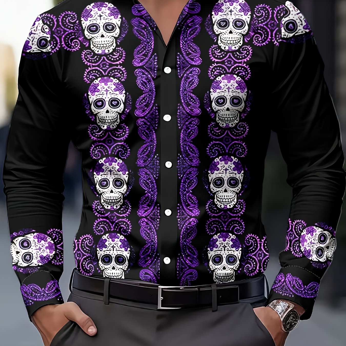 TEMU Vêtements, Chaussures & Bijoux > Mode Homme > Vêtements pour Hommes > Hauts, T-Shirts, Chemises > Chemises Habillées pour Hommes