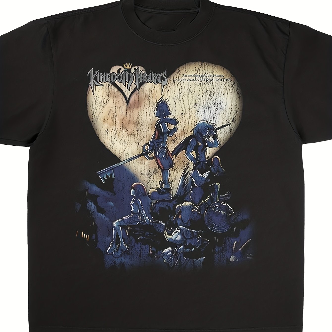Image of K-k Ingdom Hearts Boot T Shirt S 5xl Picture 1 Of 3