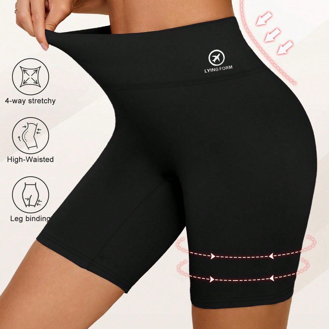 Image of Fitness Women's Sports High-waisted Leggings Elastic Shaping Slim Fit Abdominal Wear Yoga Pants