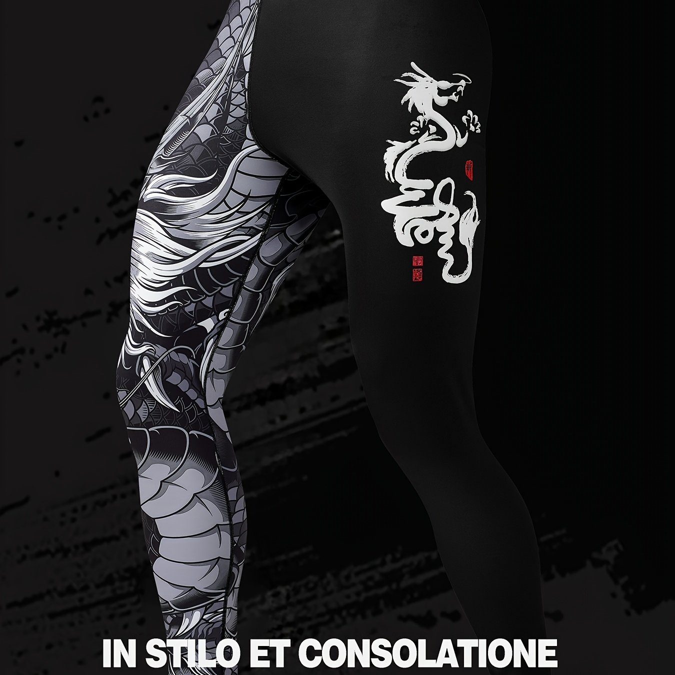 TEMU Men' Long Pants, Compression Pants, Base Layer Pants, Sports Long Pants, Thermal Pants, Shaping Pants, Cycling Pants, Running Pants. Breathable,