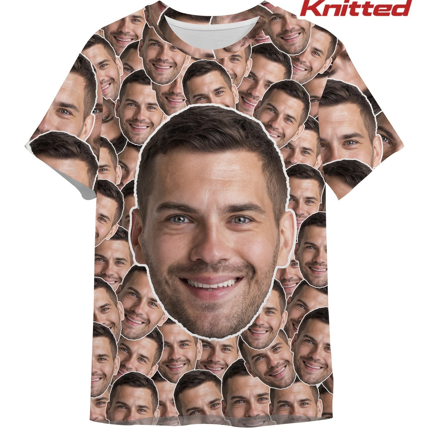 TEMU T-shirt court personnalisé pour homme - Extérieur, Mode, Unique, Cadeau de Saint-Valentin, Personnalisation d'équipe