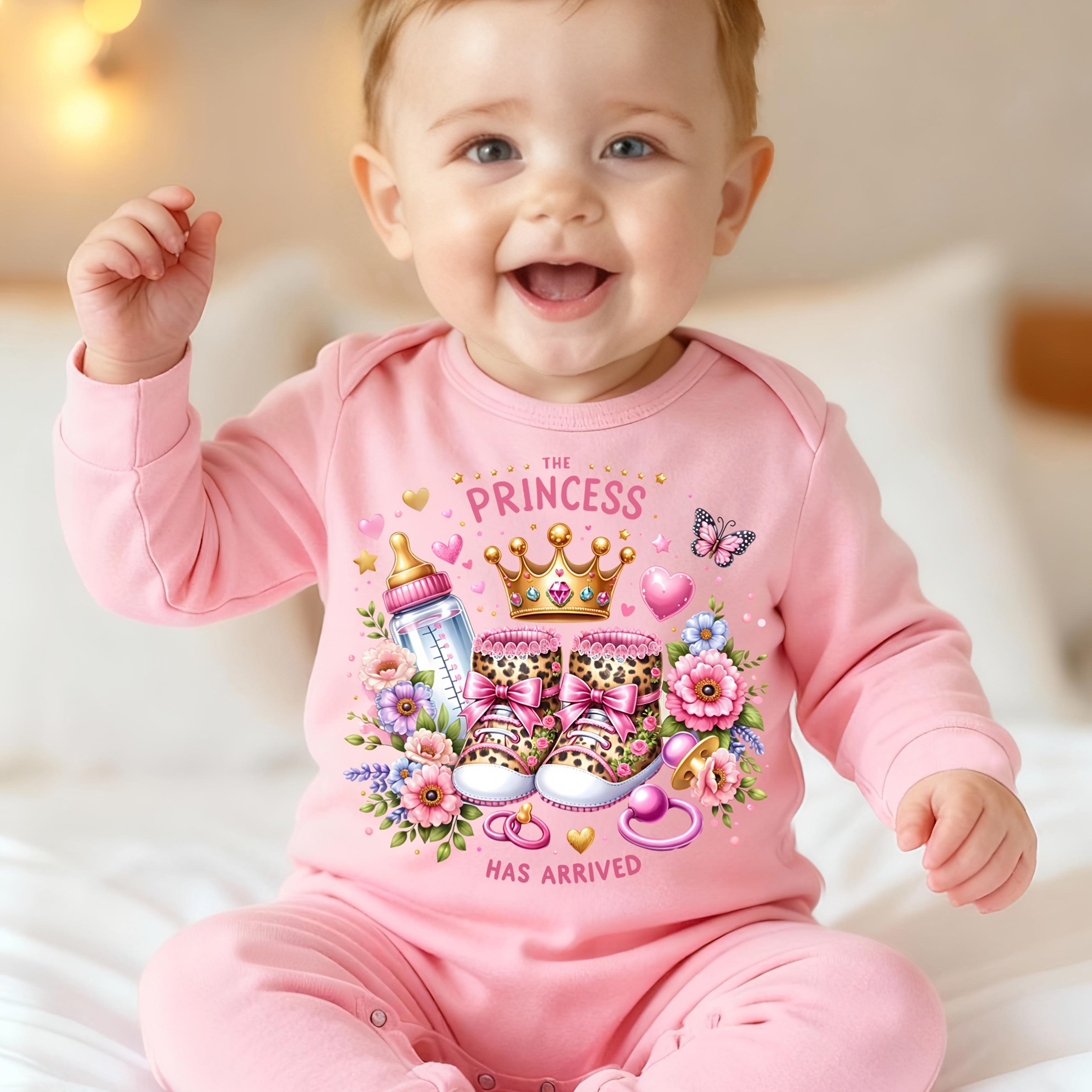Image of Has Letter Print New Baby Swaddle Foot Romper Baby Swaddle Foot Climbing Suit Jumpsuit Pregnancy Gift, For Outdoor