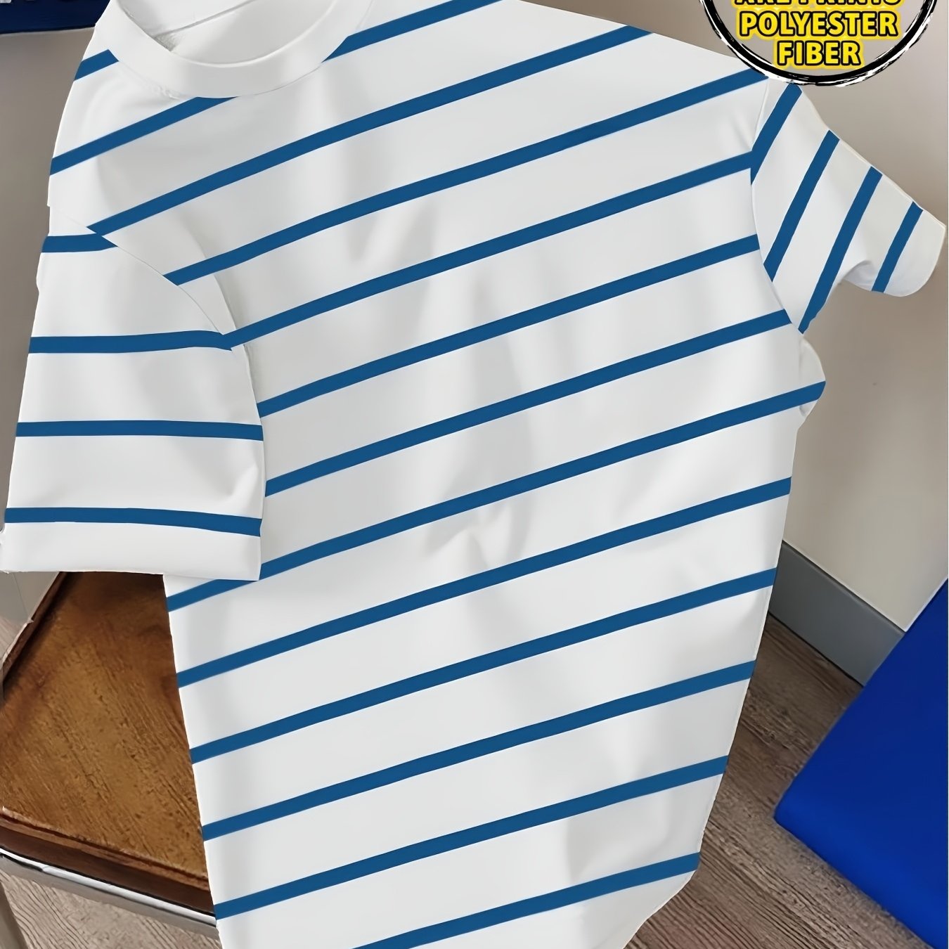 TEMU Men's Quick-dry Breathable Print T-shirt, Father's Day Gift, Style Short Sleeve For Gym, Beach Vacation, Outdoor Leisure Sports Wear, Preppy