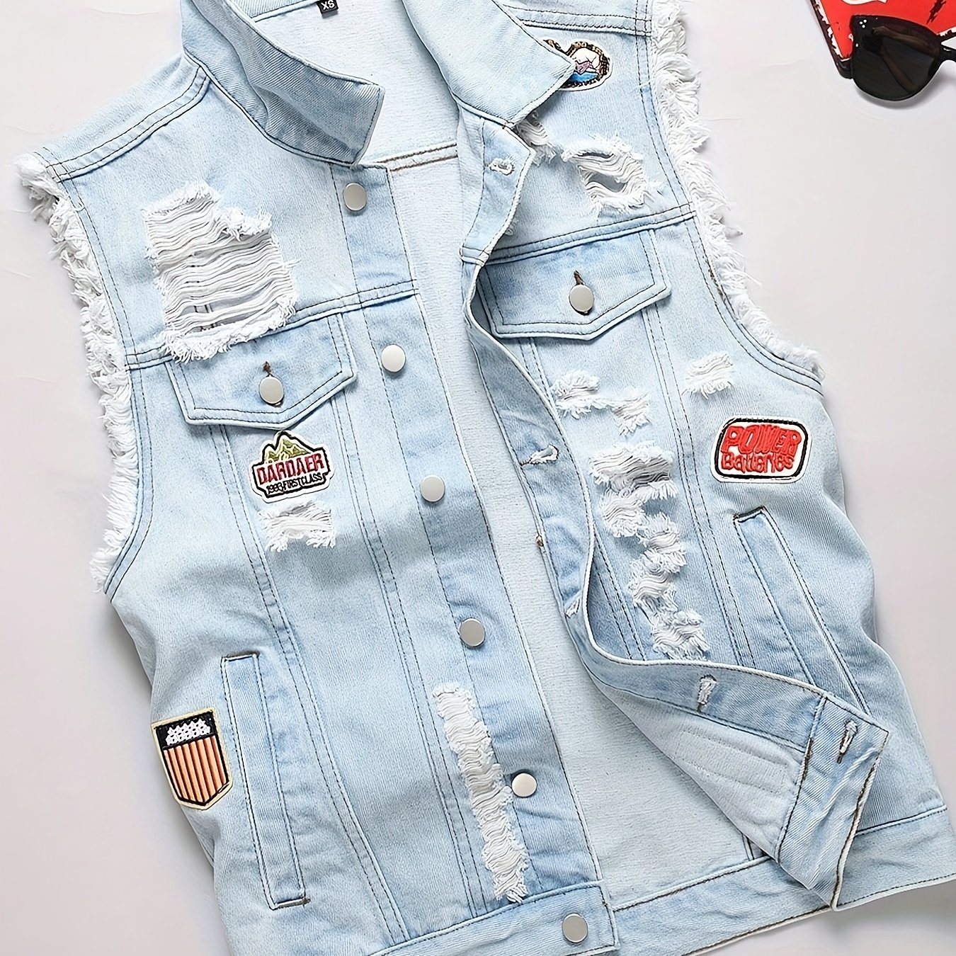 Men's Denim Vest