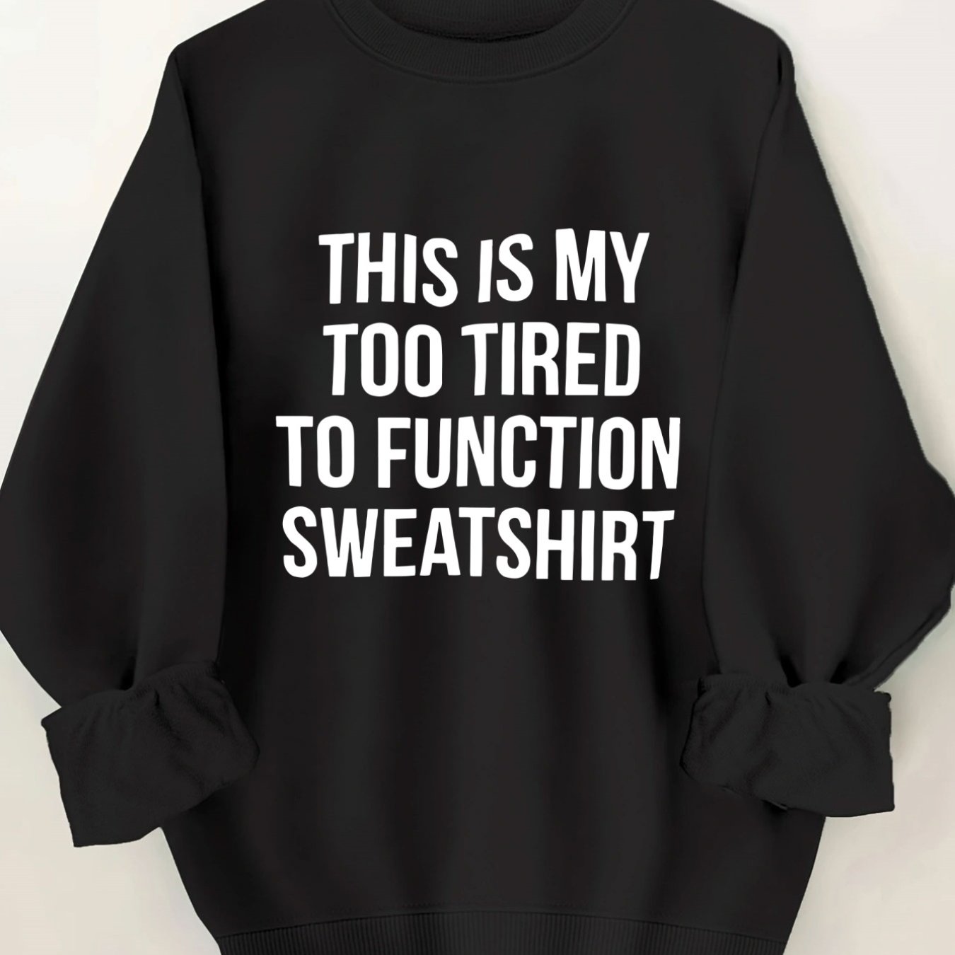 TEMU Printed Fashion Round Neck Sweatshirt, Women' Size, Women's Clothing
