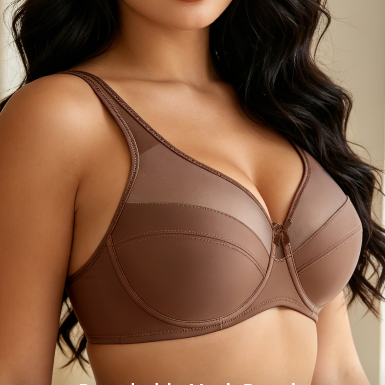 Women's Elegant Minimizer Bra Support and Lift