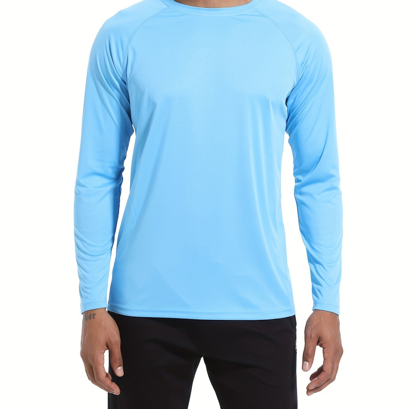 Men's Rash Guard Shirts Long Sleeve Upf50 Sun Kuwait