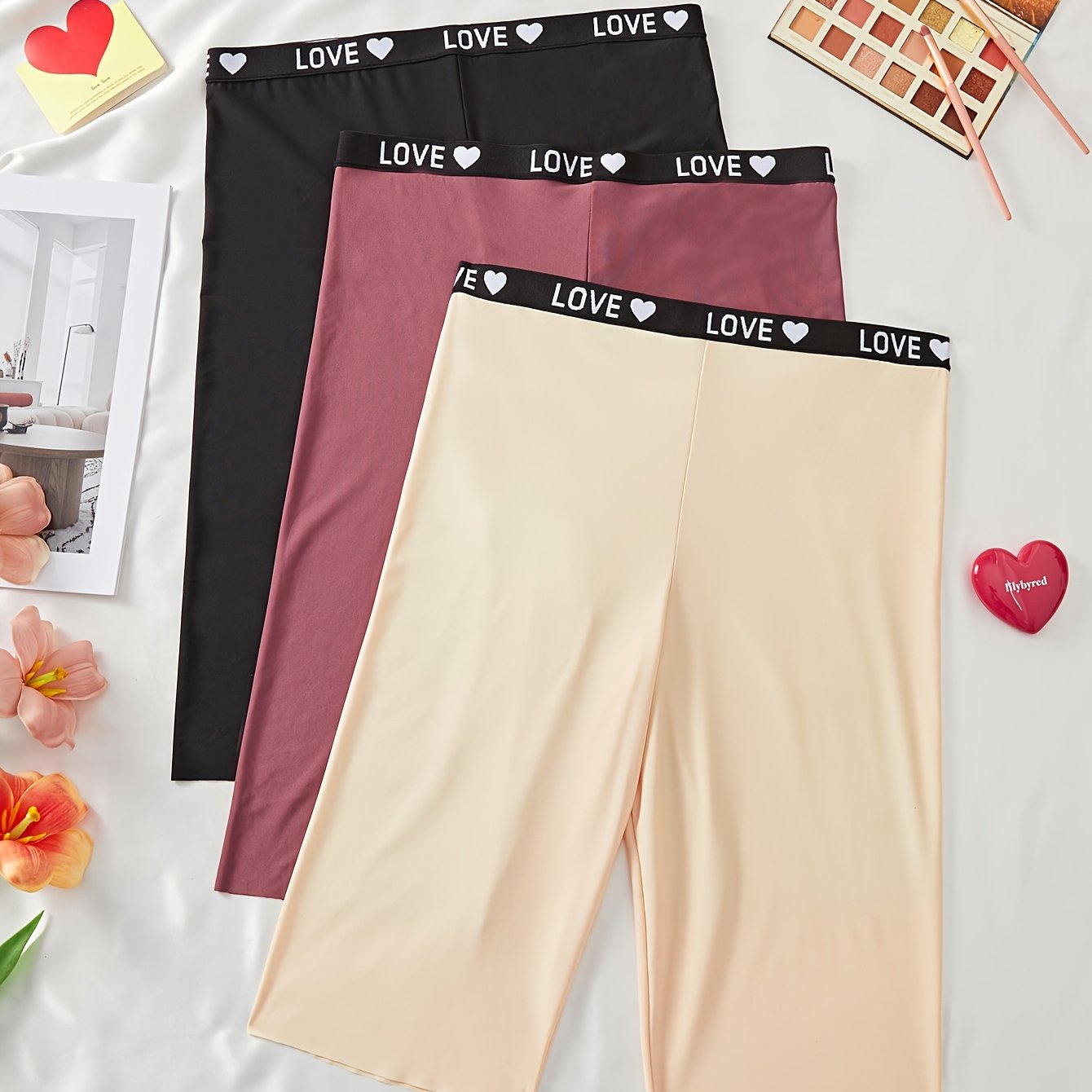 TEMU 3pcs Women's Plus Size Boxer Briefs