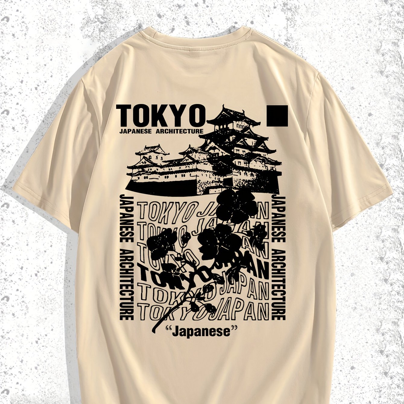 TEMU Popular Tokyo Men's Casual Short Sleeve