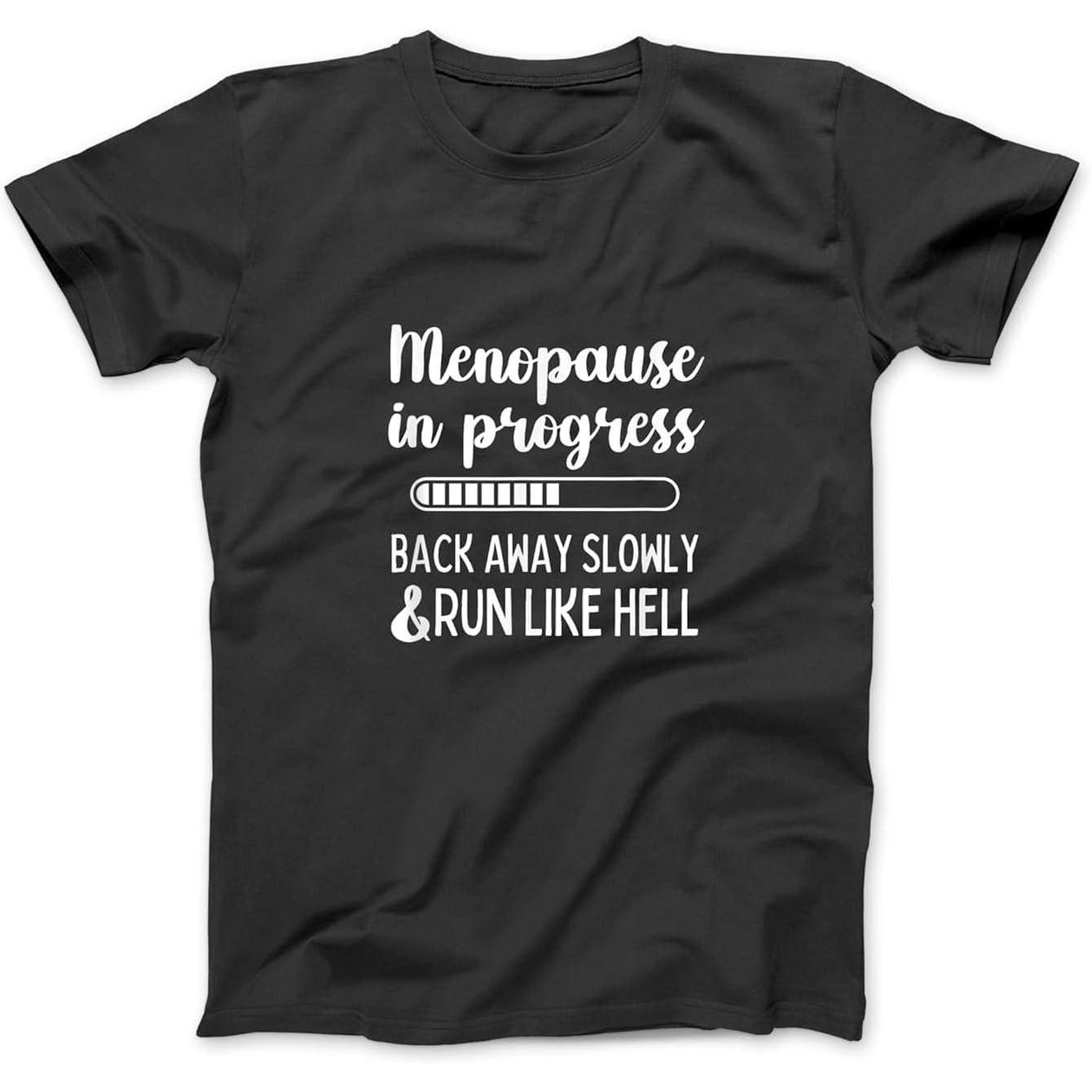 TEMU In Progress Funny T-shirt Suitable For Men & - Humorous Hot Gift, Casual Round Neck Tee , Machine Washable Wear For (no )