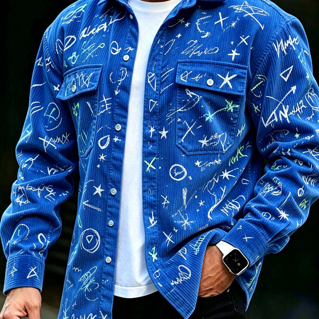 Men's Jacket With Non-embroidered Design, Made Of Skin-friendly And Comfortable Fabric. Casual And Versatile Style, Suitable For Camping, Outdoor Activities, , And More. A Top For A Gift.