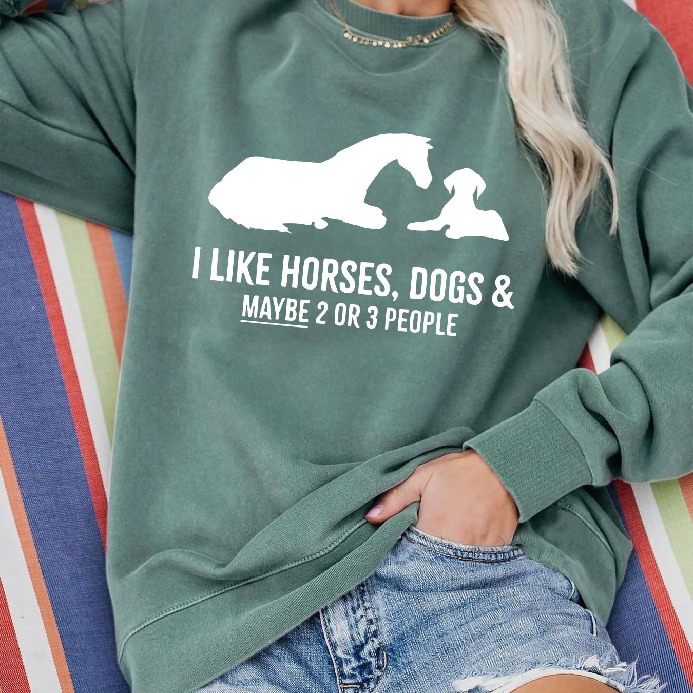 E-shop Sweatshirt mit Grafikdruck, Freizeit-Sweatshirt mit Rundhalsausschnitt für Herbst & Frühling, Damenbekleidung
