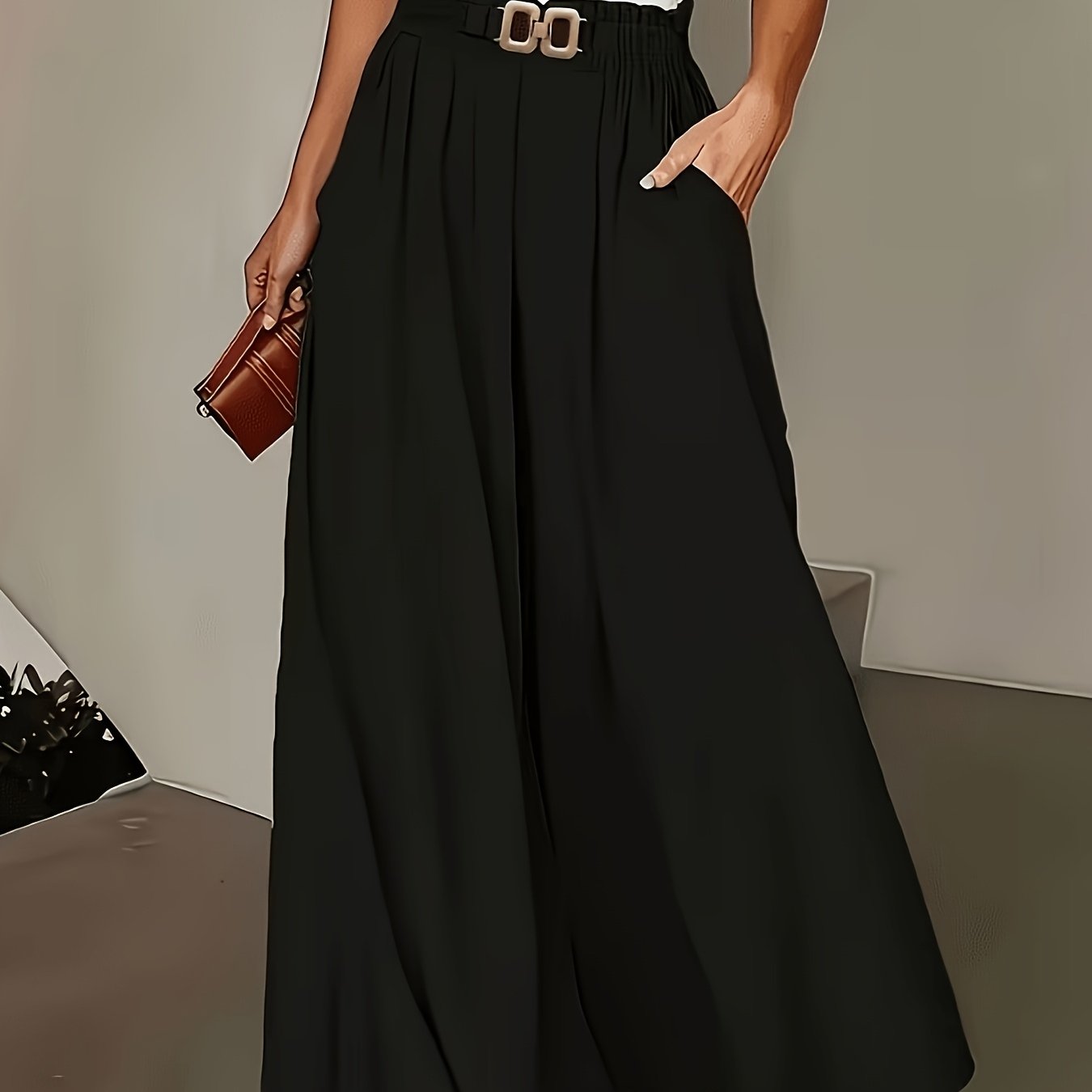 TEMU Wide-leg Pants