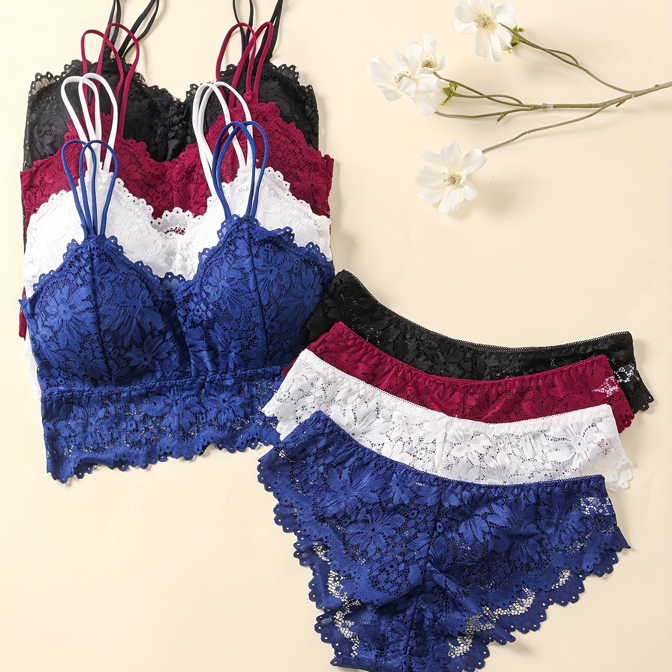 Four- Women's Underwear And Panty Set