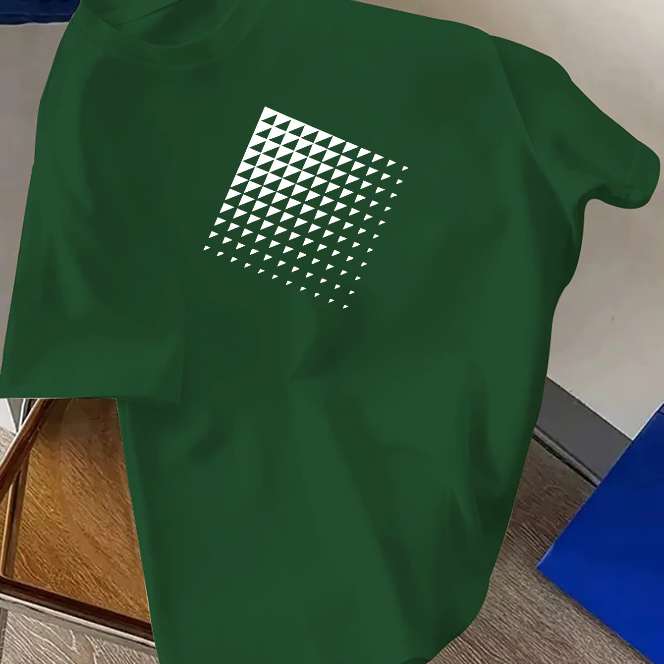 TEMU 3d Printed Men's Fashionable Comfortable Breathable T-shirt, New Casual Round Neck Short Sleeve T-shirt, Suitable For Spring And Summer Men's