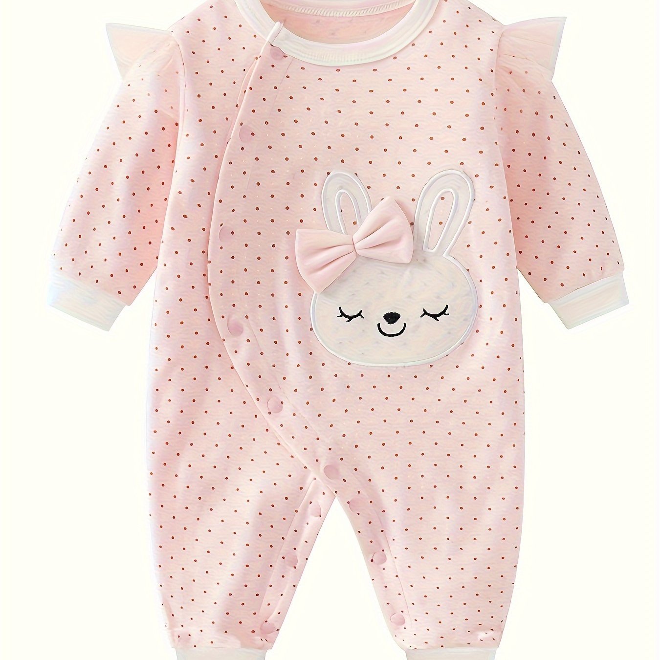 Image of Newborn Clothes Thin Long-sleeved Baby Jumpsuit Spring And Autumn -day Baby Girl Romper, For Outdoor