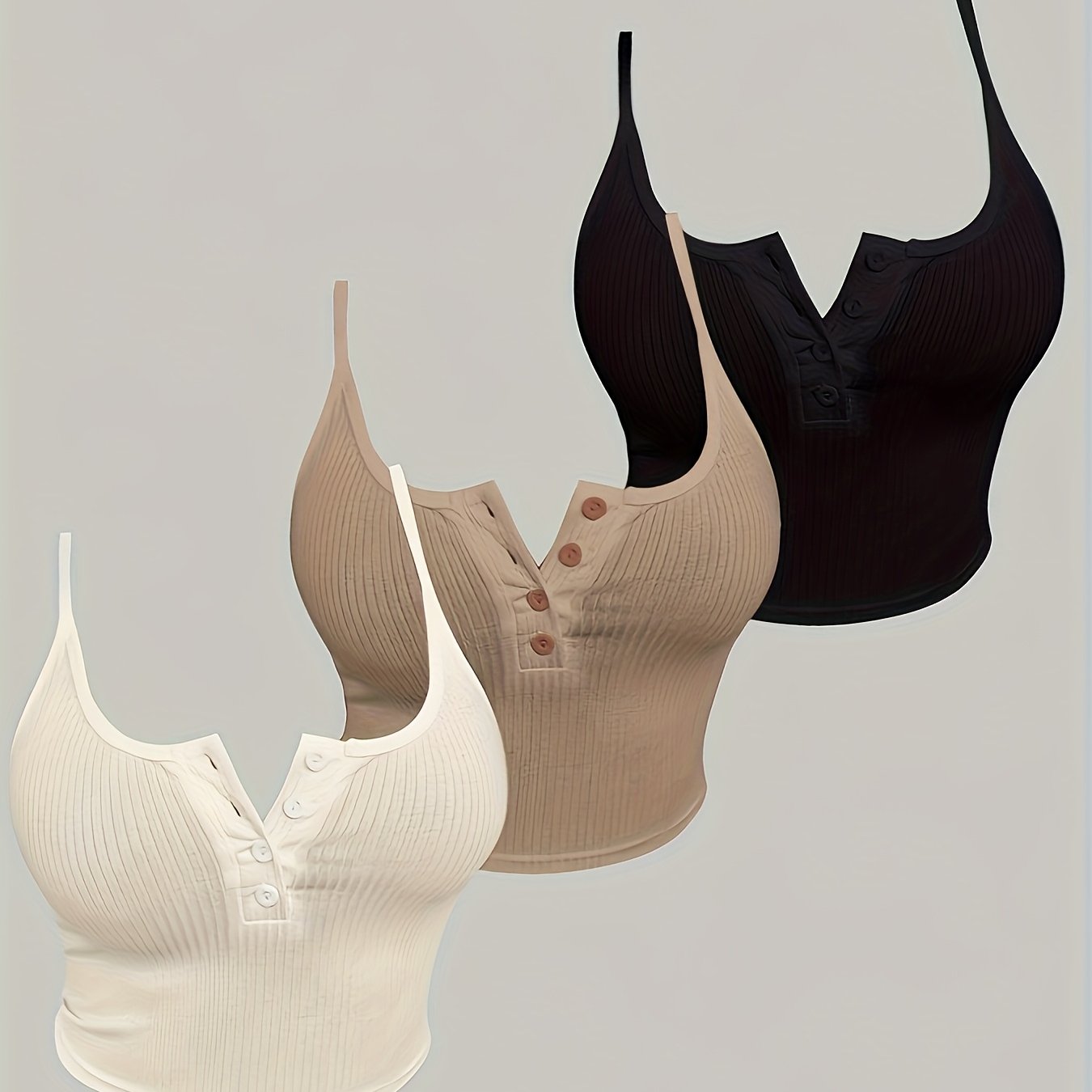 TEMU Ladies' Casual Stylish Sexy Three-piece Set