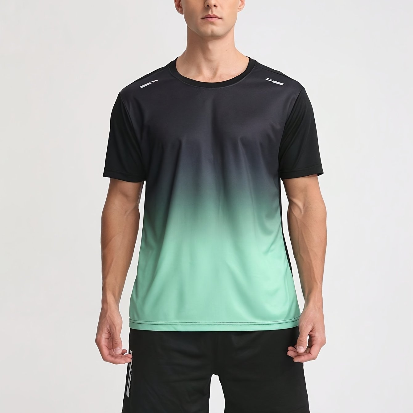 Men's Gradient Short-sleeve Home T-shirt