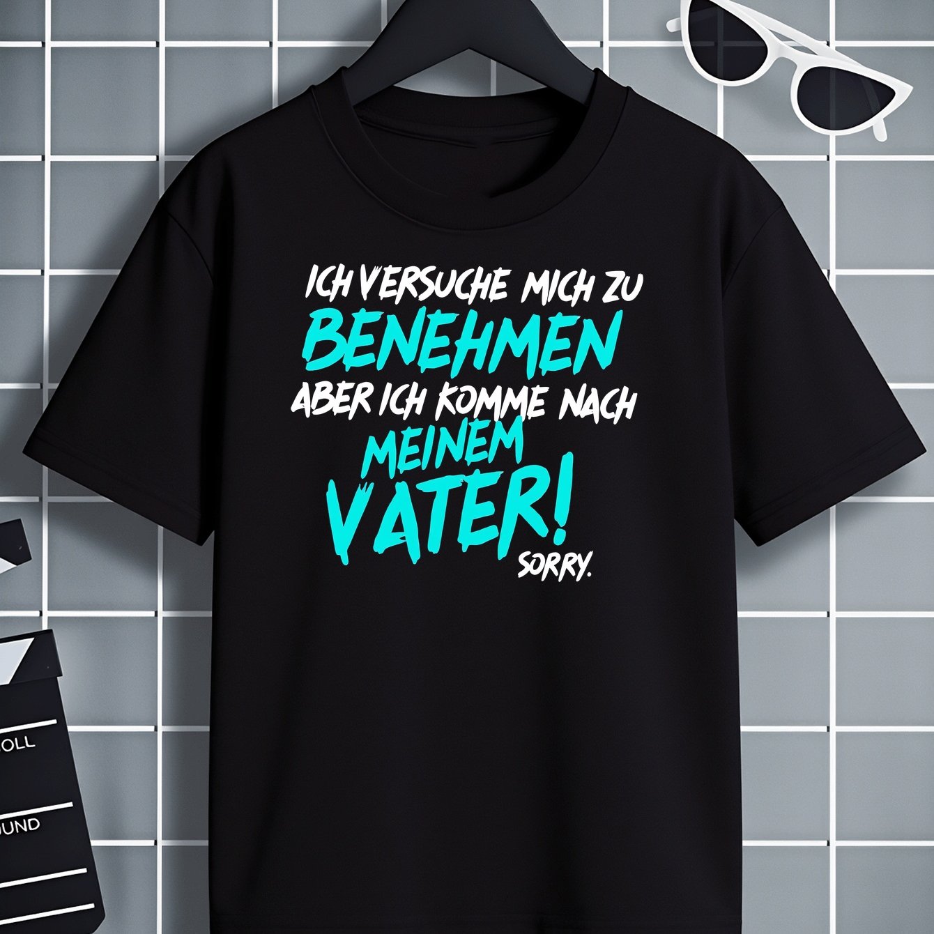 Image of T-shirt I'm Trying To , But I Take After Machine Washable, Suitable For , Ideal For Outdoor Activities, Soft Knitted Top, Comfortable And Breathable, With Cute/interesting Patterns, For Teenager