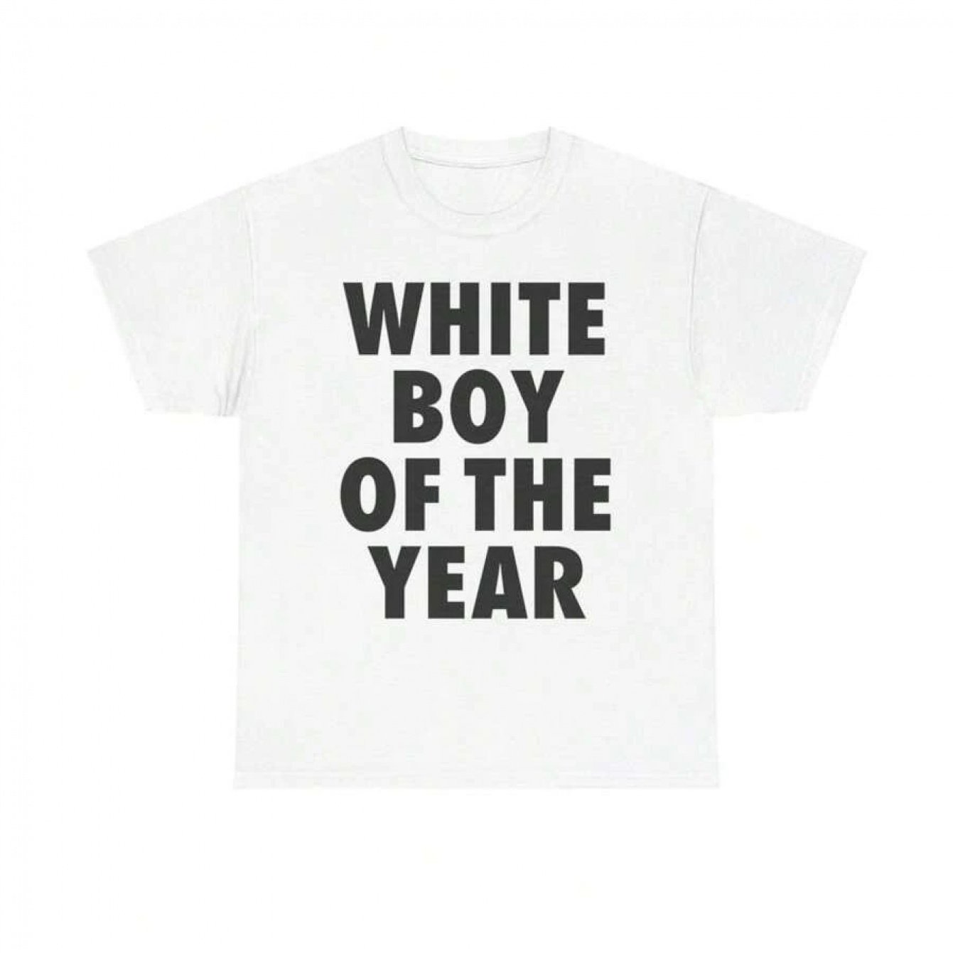 TEMU Men's Oversized Graphic T-shirt Featuring Humorous Text Design