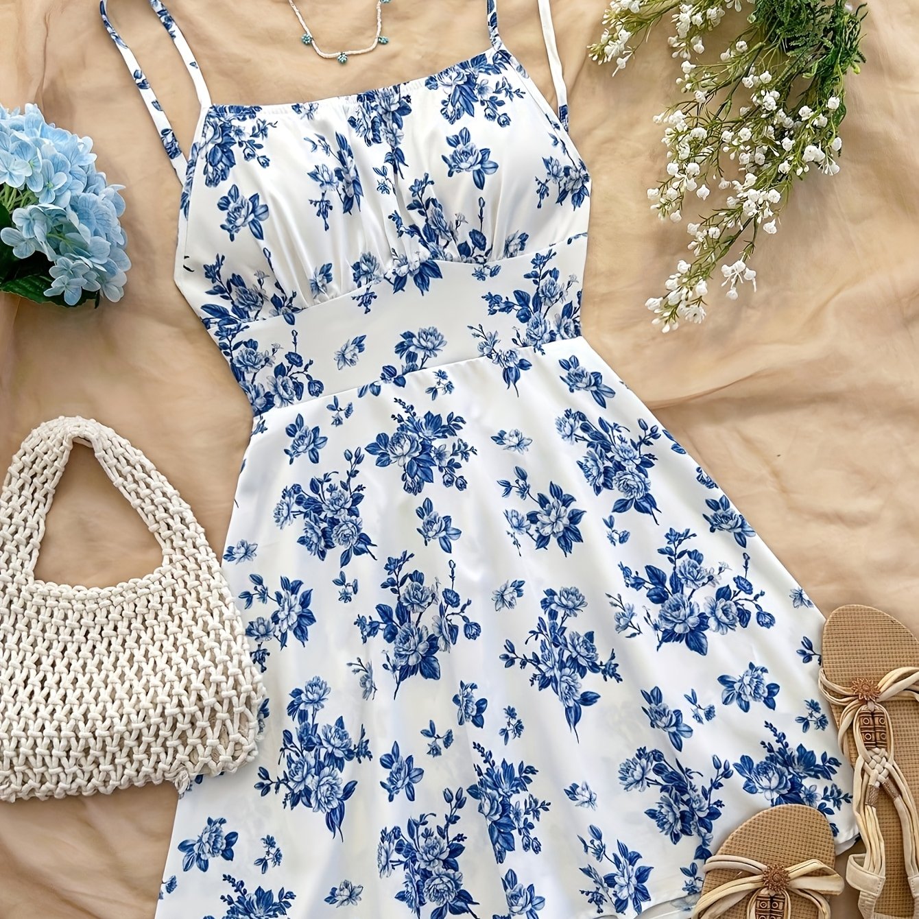 Women's Elegant Backless Dress