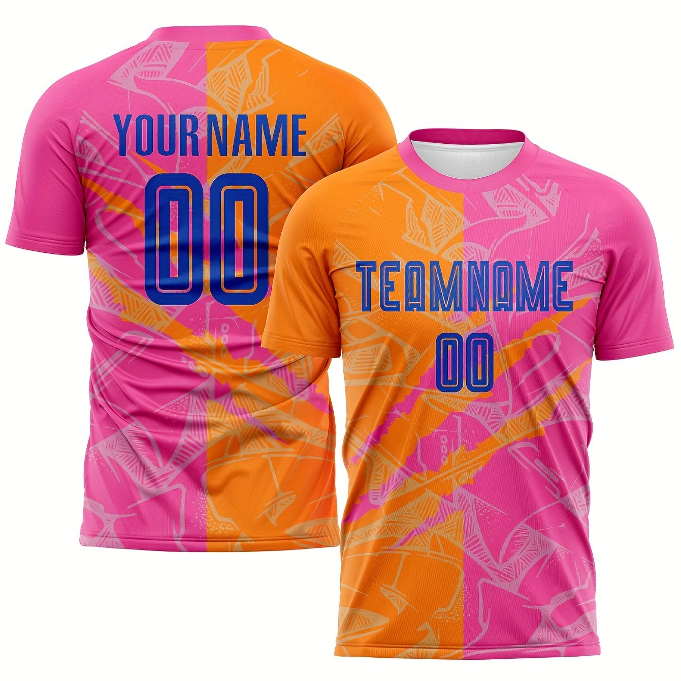 TEMU Customized For Basketball And Soccer, Personalized Jerseys For Football And Basketball, Team Jerseys, And Custom Short-sleeve T-shirts
