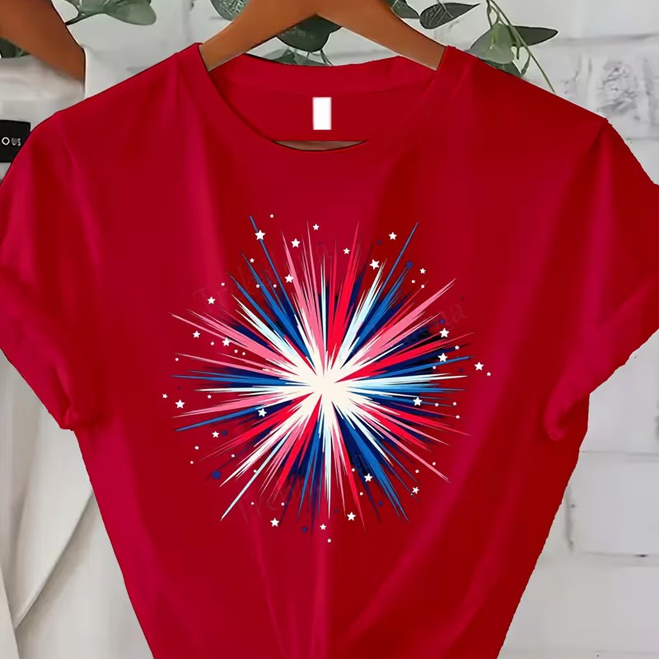 Y2k Color Aesthetic Men's Printed T-shirt, Loose Casual Top, Breathable And Versatile Round Neck Short Sleeved Shirt, Easter Birthday Gifts And Other Holiday Items