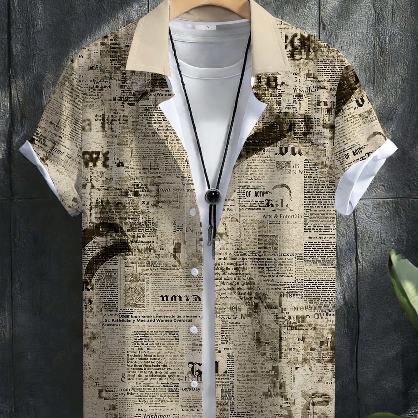 TEMU Hawaiian Shirt Men Plus Size Casual Fashion Shirts
