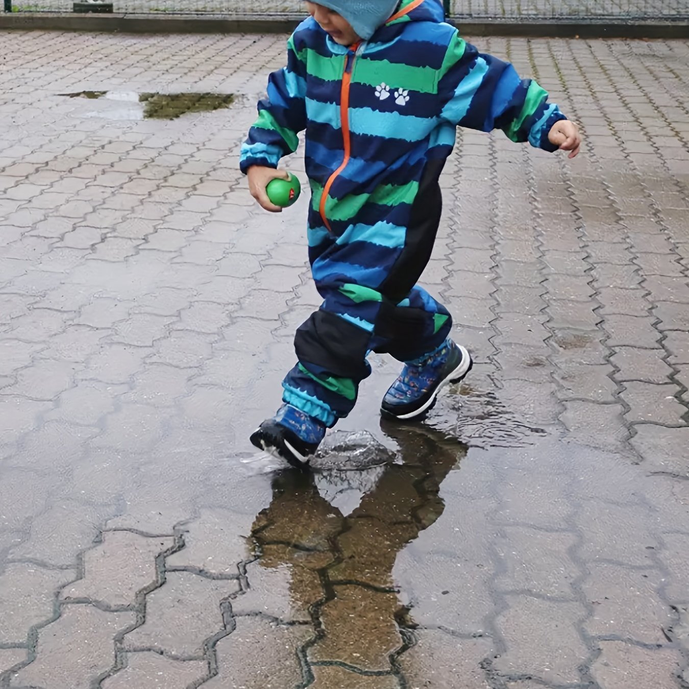 Umkaumka Boy Softshell Romper High Quality And Windproof, Muddy Coveralls, Perfect For Outdoor
