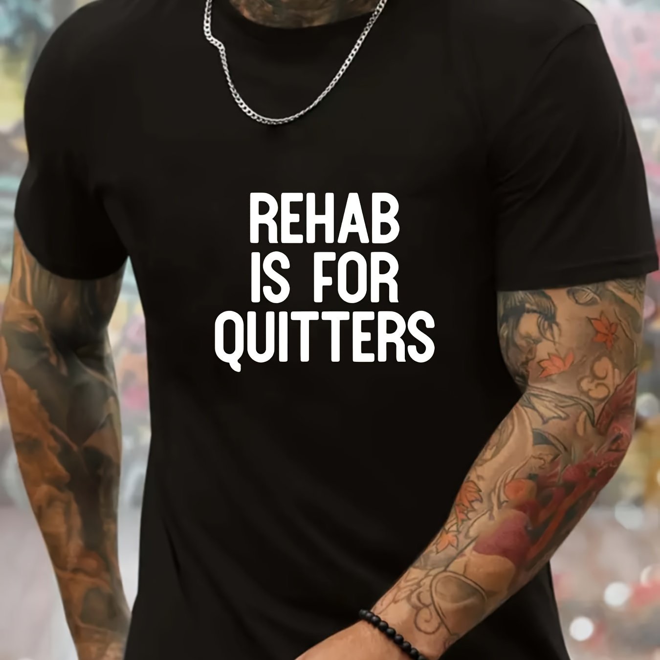 TEMU Men's Casual Sports T-shirt