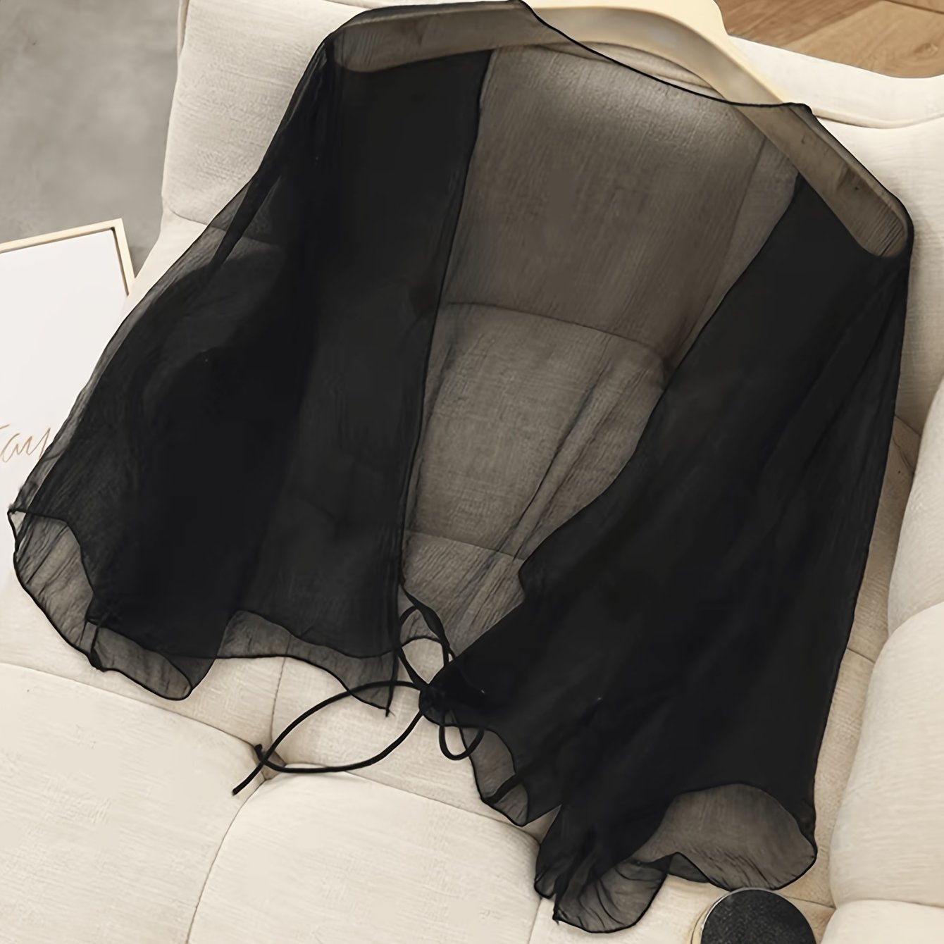 Summer Skirted Shawls And Beach Chiffon Cardigans Clothing For Women Short Loose Air-conditioned Shirts Thin Coats Long-sleeve Blouses